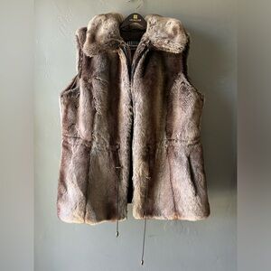 Braefair Rabbit Fur Vest ~ Size L/XL